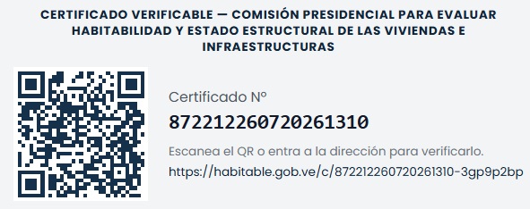 Official Certificate